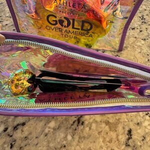 Athleta Gold Over America Tour Zip Pack Set of 3